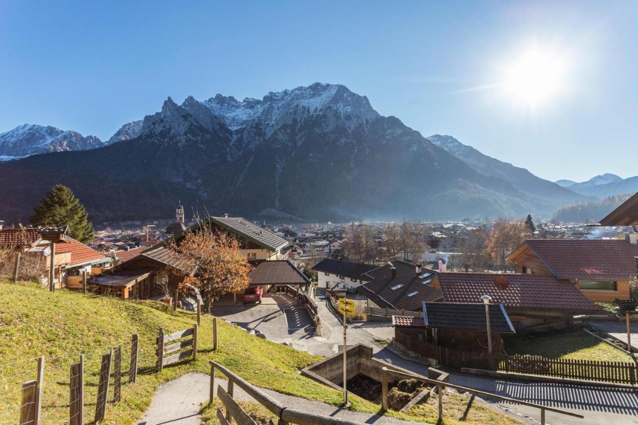 Ferienwohnung Granat Mittenwald Exterior foto